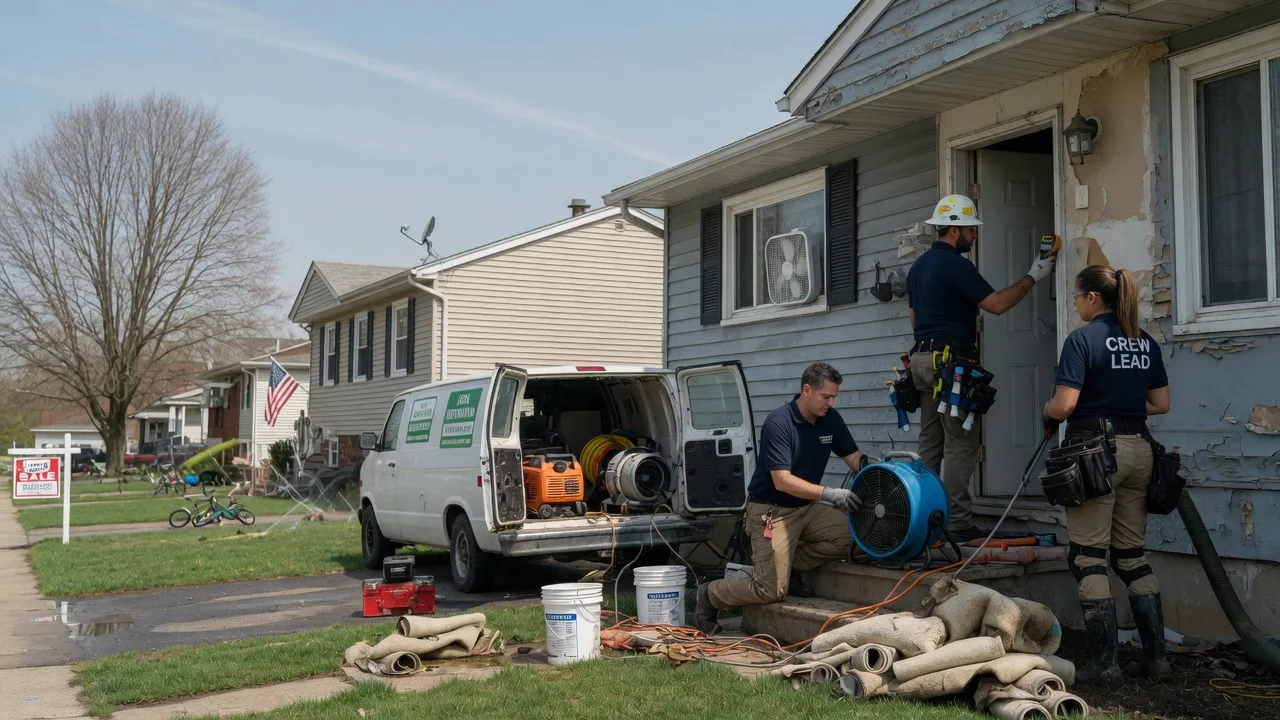 Flood Cleanup in Hannastown, PA near me