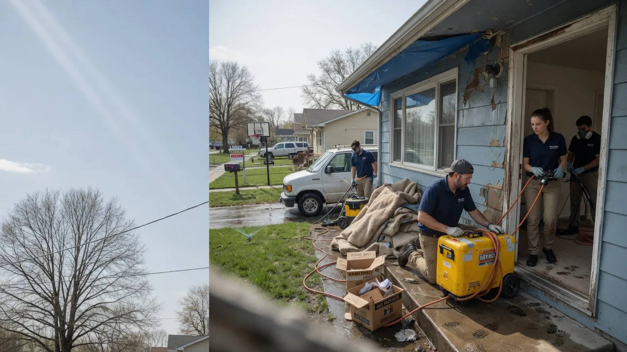 Basement Flood Cleanup in Hannastown, PA near me